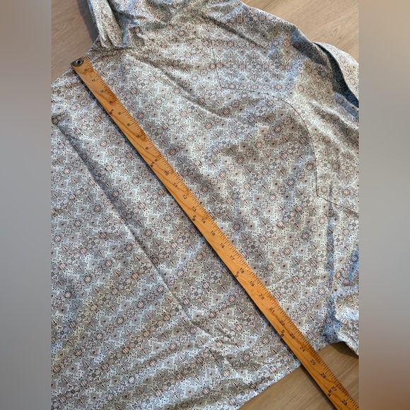Rock & Roll Denim Pearl Snap Paisley Shirt Western Modern Fit Sz XL - Picture 4 of 5